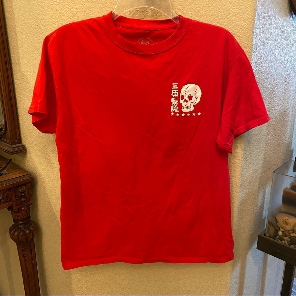 NEON RIOT Boys Tilly’s Red T-Shirt Size XL